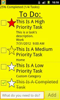 To Do: 2