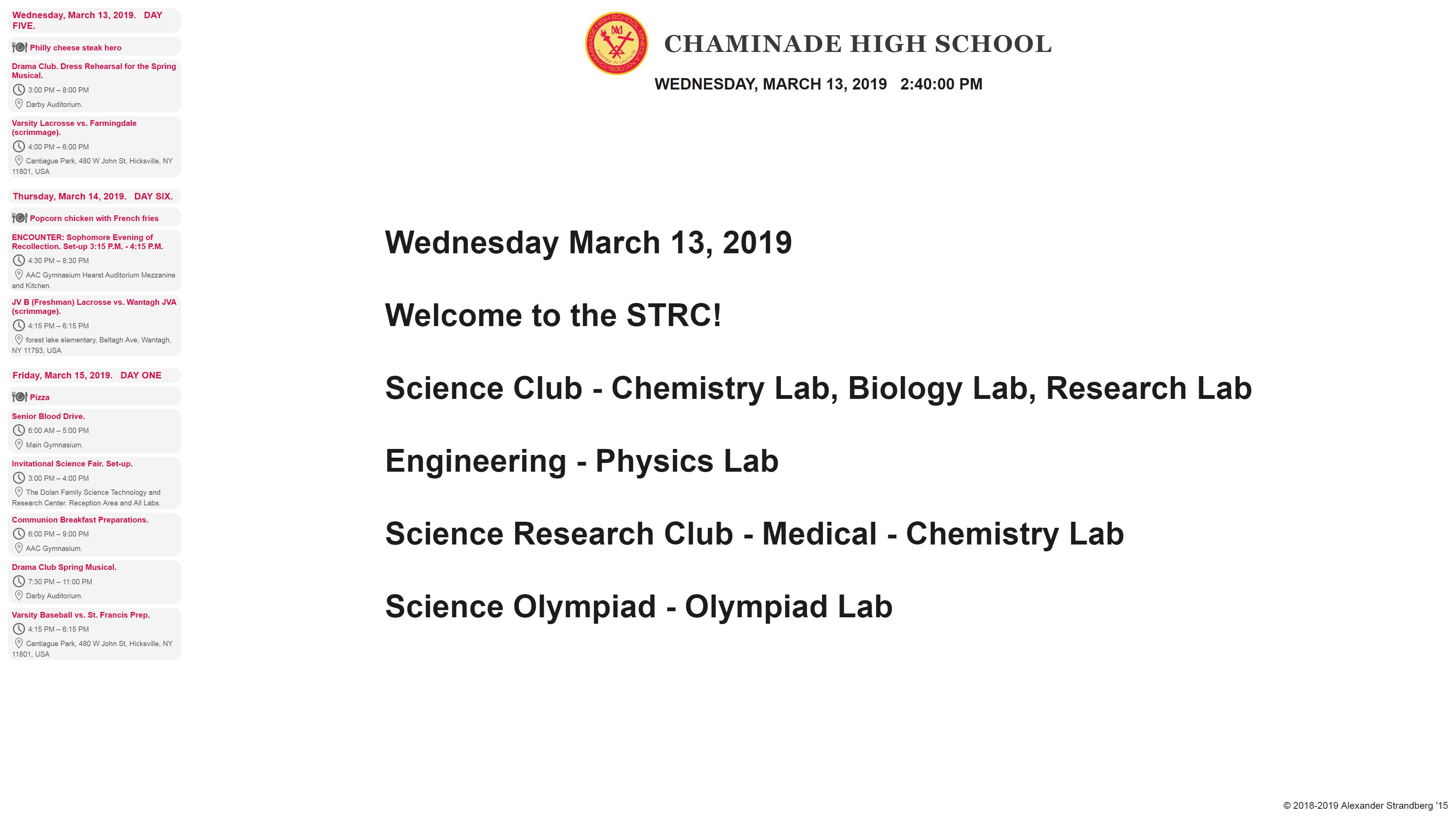 Display Board Screenshot 1