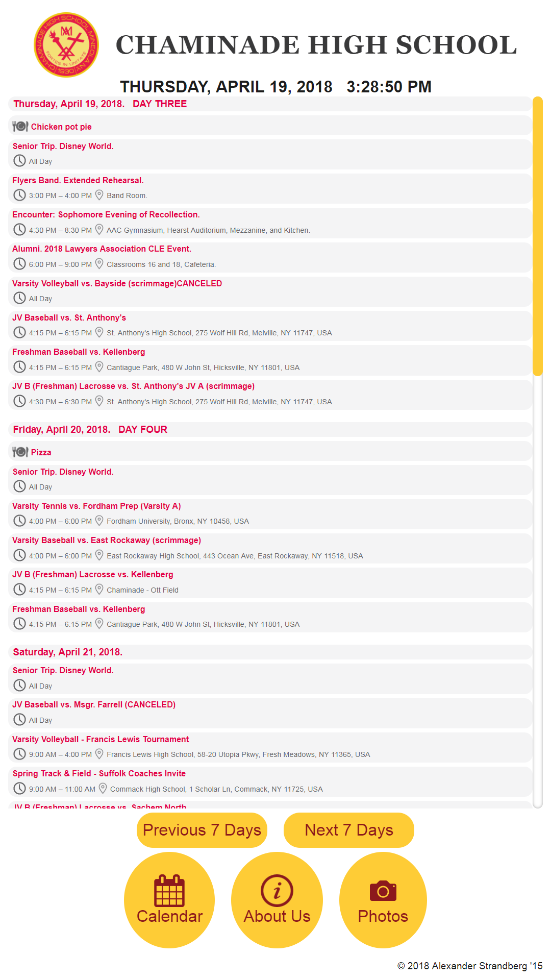 Display Board Screenshot 2